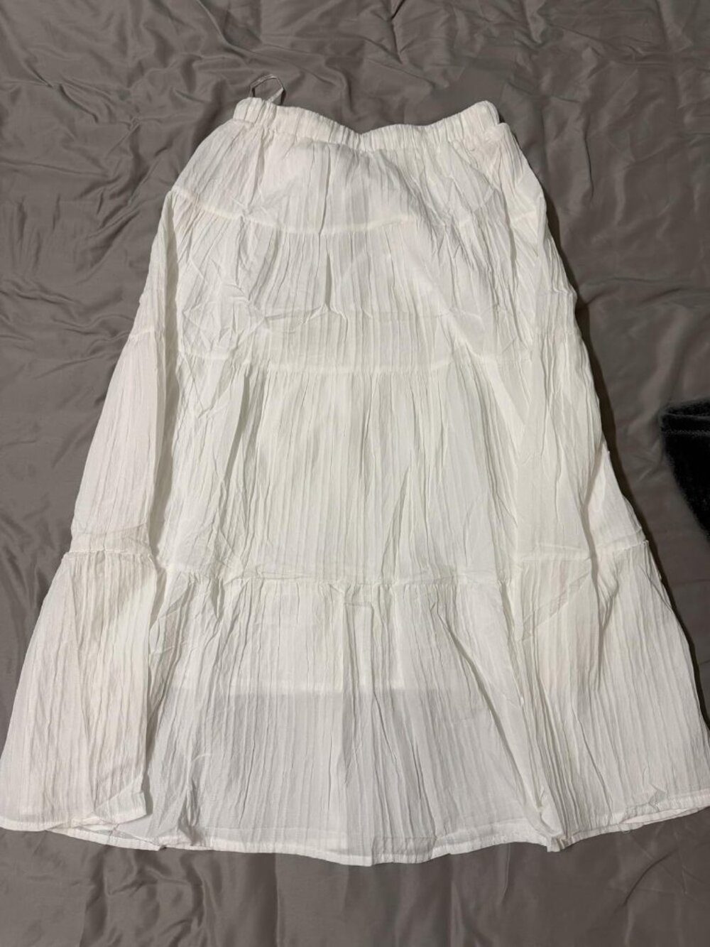 White Maxi Skirt